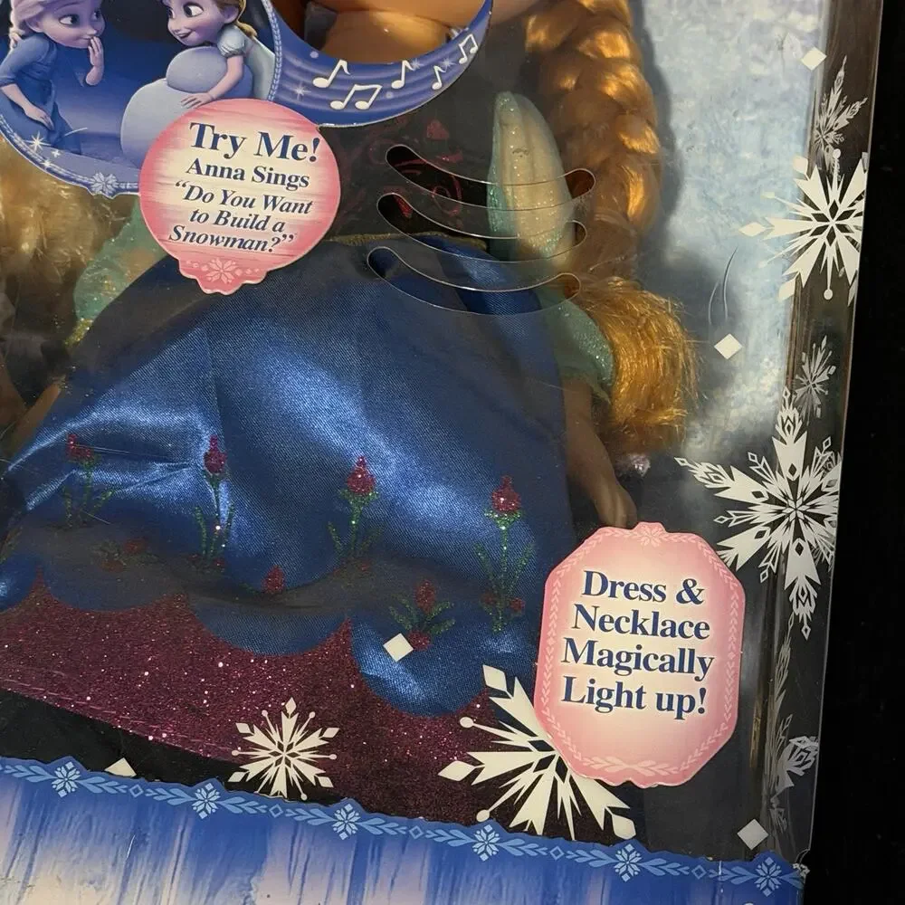 2016 Disney Frozen Elsa and Anna Singing Sisters Interactive Doll Set Works HTF!